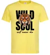 Чоловіча футболка Wild soul Лимонний фото