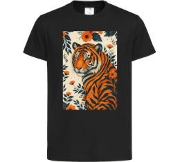 Дитяча футболка Tiger flowers