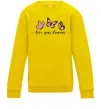 Детский Свитшот Live your dreams Солнечно желтый фото