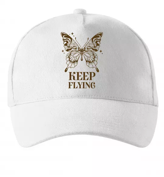 Кепка Keep flying Белый фото