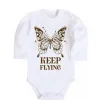 Детский боди Keep flying Белый фото
