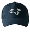 Кепка Butterfly напис Темно-синий фото