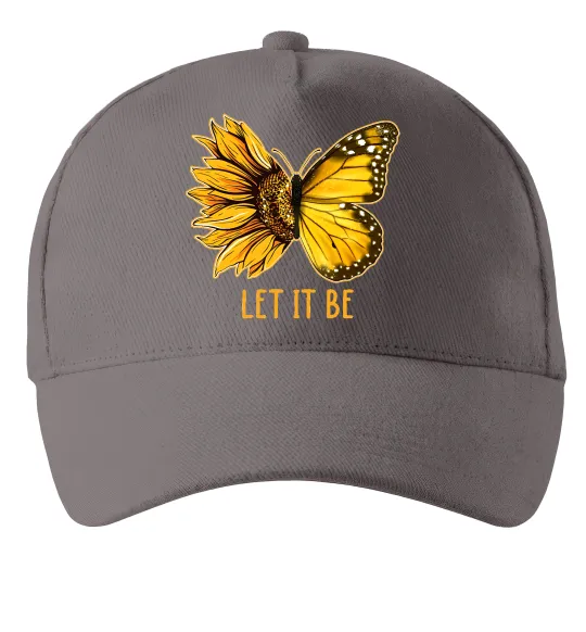 Кепка Соняшник-метелик Серый фото