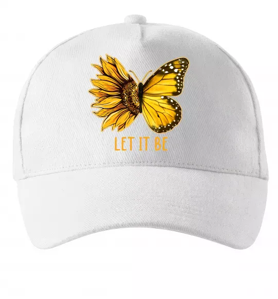 Кепка Соняшник-метелик Белый фото