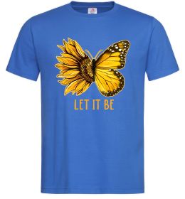 Мужская футболка Соняшник-метелик