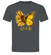 Мужская футболка Соняшник-метелик Графит фото