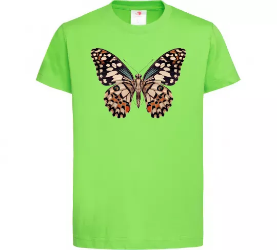 Дитяча футболка Парусник Демолей Лаймовий фото