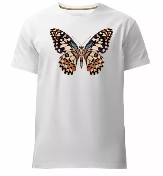 Мужская премиум футболка Парусник Демолей Белый фото