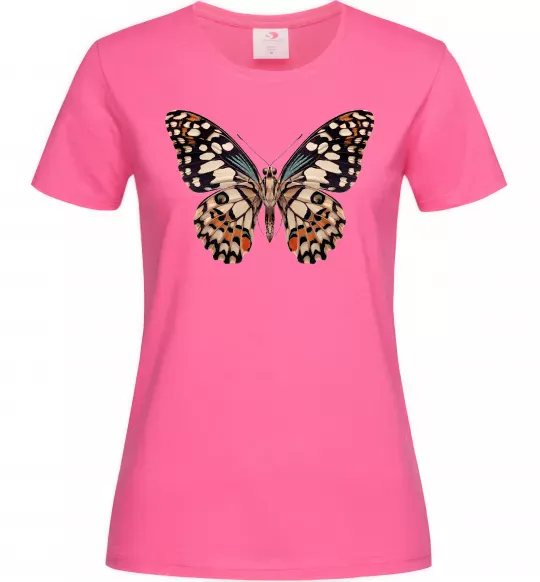 Женская футболка Парусник Демолей Ярко-розовый фото