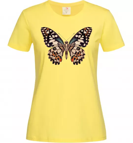 Женская футболка Парусник Демолей Лимонный фото