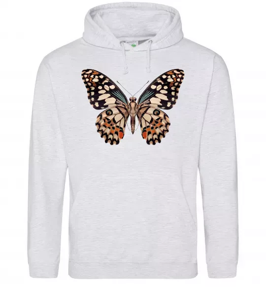 Чоловіча толстовка (худі) Парусник Демолей Сірий меланж фото