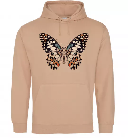 Женская толстовка (худи) Парусник Демолей Песочный фото