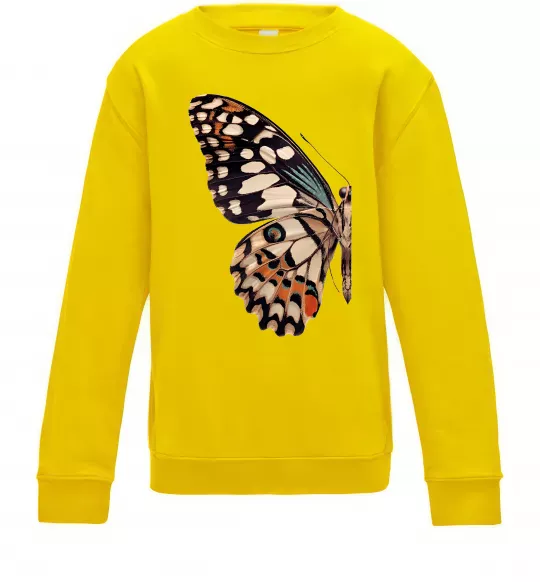 Детский Свитшот Парусник Демолей крило Солнечно желтый фото