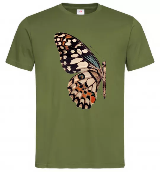 Мужская футболка Парусник Демолей крило Оливковый фото