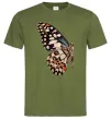 Мужская футболка Парусник Демолей крило Оливковый фото