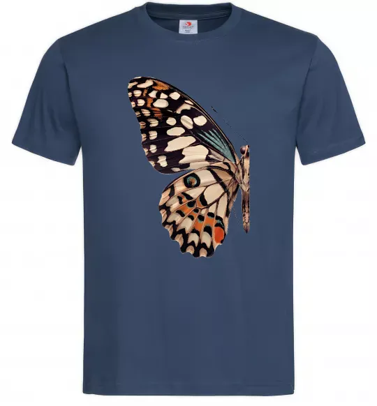 Мужская футболка Парусник Демолей крило Темно-синий фото