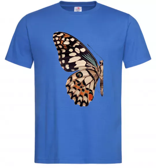 Мужская футболка Парусник Демолей крило Ярко-синий фото