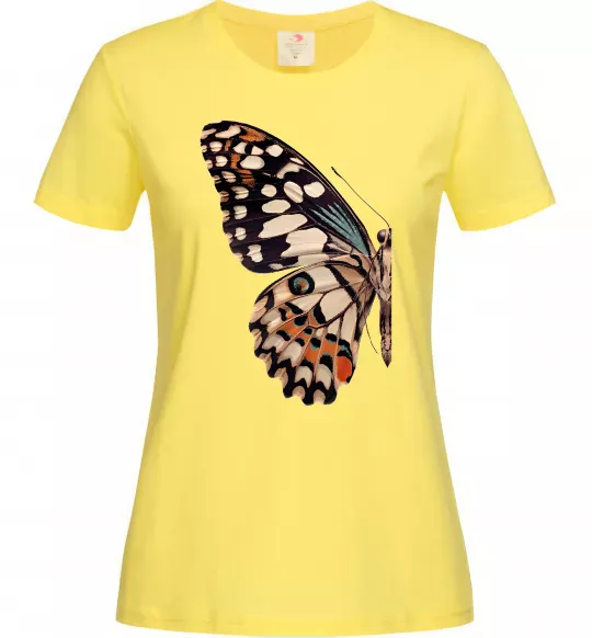 Жіноча футболка Парусник Демолей крило Лимонний фото