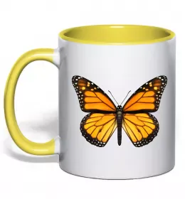 Чашка с цветной ручкой