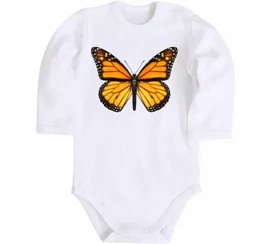 Детский боди Монарх Белый фото