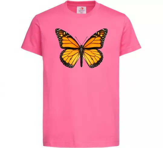 Детская футболка Монарх Ярко-розовый фото