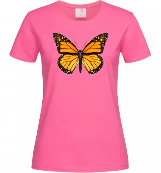 Женская футболка Монарх Ярко-розовый фото