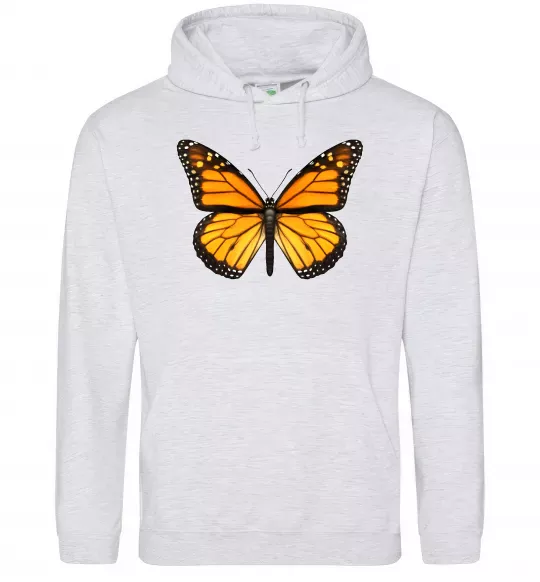 Жіноча толстовка (худі) Монарх Сірий меланж фото