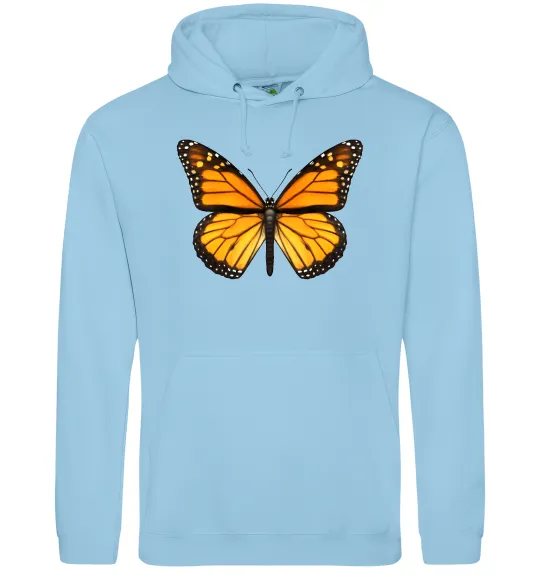 Женская толстовка (худи) Монарх Голубой фото