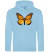 Женская толстовка (худи) Монарх Голубой фото