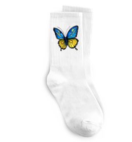 Носки Метелик жовто-блакитний