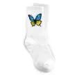 Носки Метелик жовто-блакитний Белый фото
