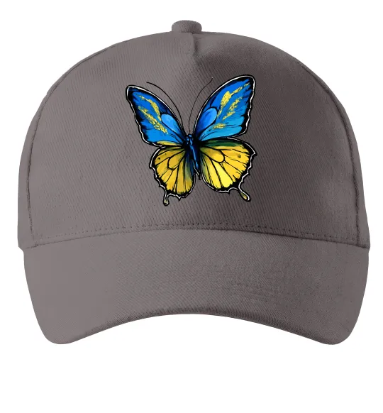 Кепка Метелик жовто-блакитний Серый фото