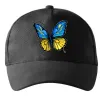 Кепка Метелик жовто-блакитний Черный фото