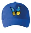 Кепка Метелик жовто-блакитний Ярко-синий фото