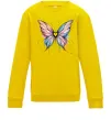 Детский Свитшот Метелик арт Солнечно желтый фото