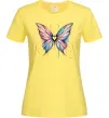 Женская футболка Метелик арт Лимонный фото