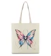Эко-сумка Метелик арт Бежевый фото