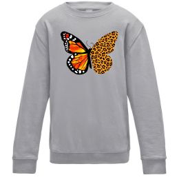 Детский Свитшот Метелик леопард