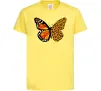 Детская футболка Метелик леопард Лимонный фото