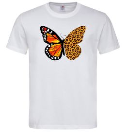Мужская футболка Метелик леопард