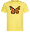 Мужская футболка Метелик леопард Лимонный фото