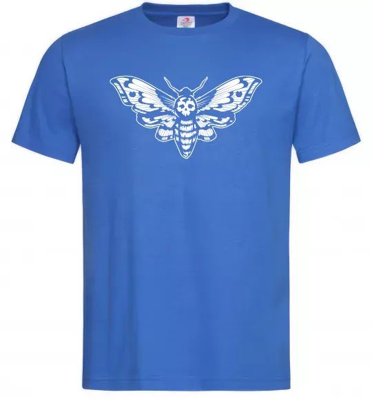 Мужская футболка Бражник Ярко-синий фото