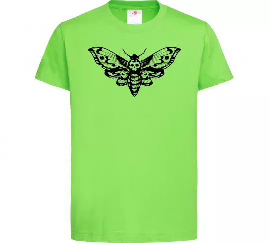 Детская футболка Бражник Лаймовый фото