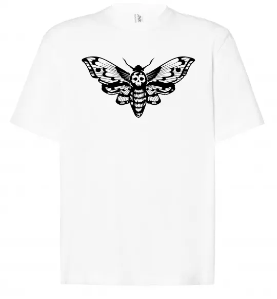 Футболка Оверсайз Бражник Белый фото