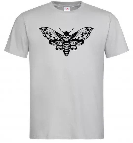 Мужская футболка Бражник Серый фото