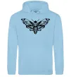 Жіноча толстовка (худі) Бражник Блакитний фото