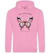 Жіноча толстовка (худі) You are free to fly Рожевий фото