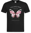Мужская футболка You are free to fly Черный фото