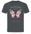 Мужская футболка You are free to fly Графит фото