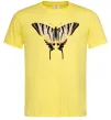 Мужская футболка Косатець махаон Лимонный фото